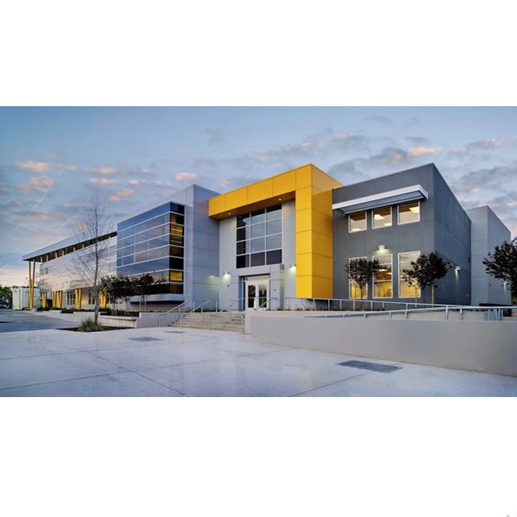 Modern Steel Frame Metal Roofing Sheets Industrial Shed Prefab Warehouse Building