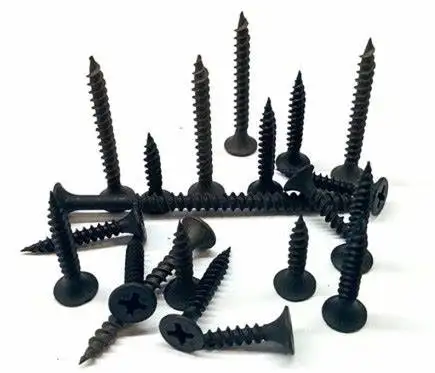 
Factory Wholesale Coarse Thread Galvanized Gypsum Mnufacturer Supply Bugle Head Black Gypsum Board Screw Drywall Screw 