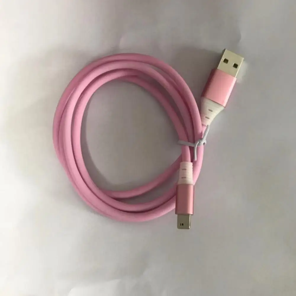 Voice activated LED Glow Flowing usb cable Charger Type c Micro USB for iphone Android Charging Cable mobile phone data cable