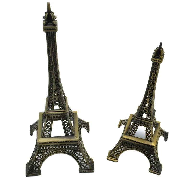 
France Paris souvenir 3d metal Eiffel Tower decoration 