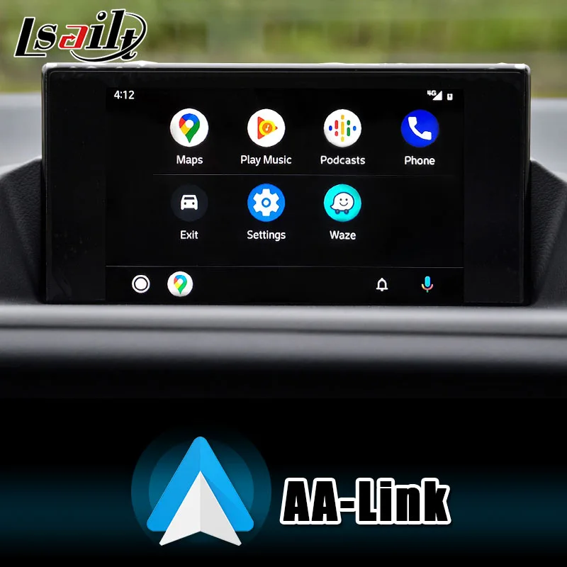 4GB Lsailt Android 10 Android Video Interface with car Multimedia System for 2014-2021year Lexus CT200h