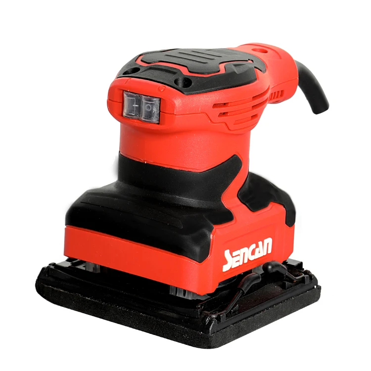 Sencan Factory Best Price Hand-held 110mm Electric Power Corded Random Orbital Palm Wood Sander Adjustable Speed OEM