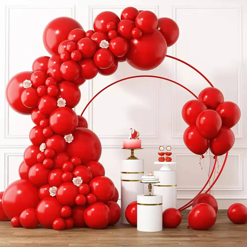 Stock Birthday Party Arch Backdrop Balloon Garland Decoration Kit Party Supplies
