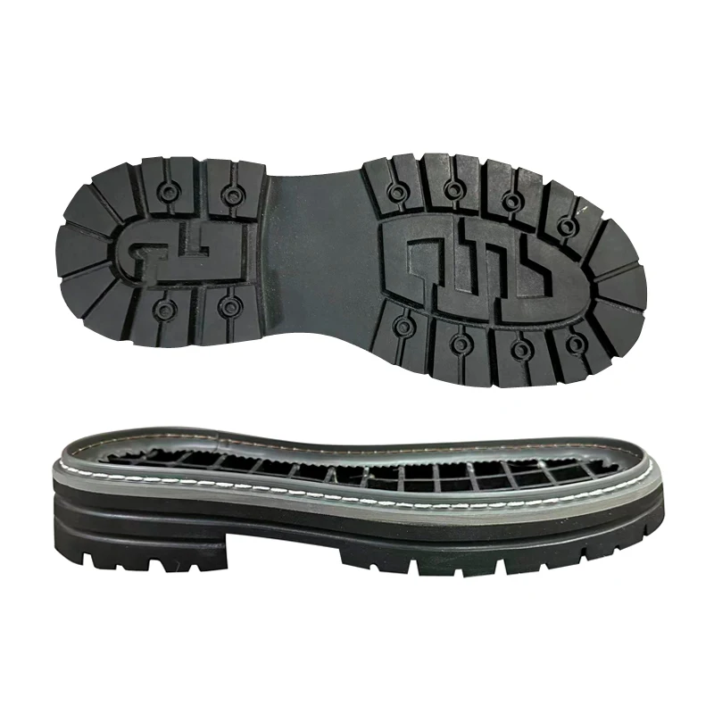 Gum rubber sole for hiking boots outsole good quality and possible for small quantity to buy rubber soles
