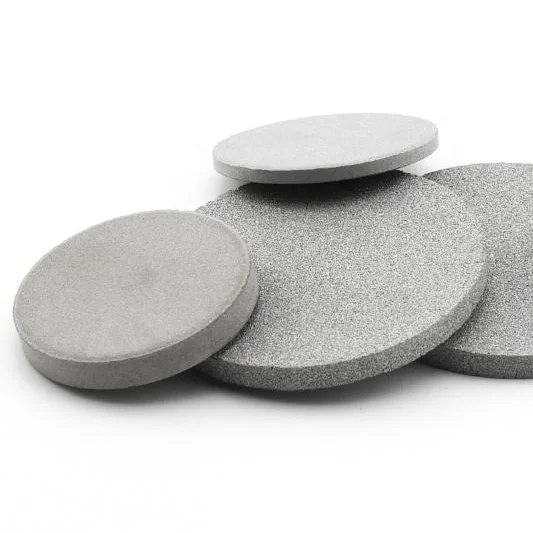 Порошковый спеченный диск из нержавеющей стали, 1, 3, 5, 10 микрон, 304, 316, 316 л