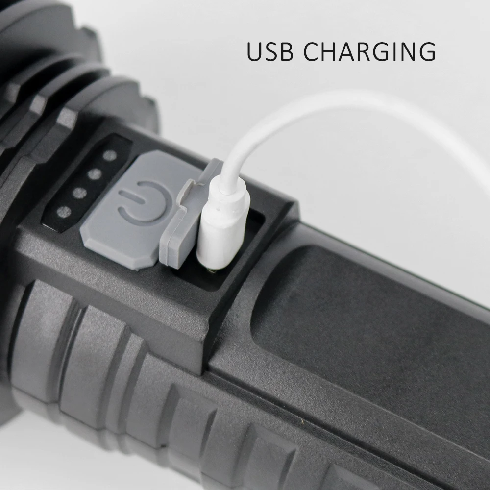 Умные фонарики с электрическим дисплеем высокопрочный сплав Зарядка Micro USB многофункциональный светодиодный