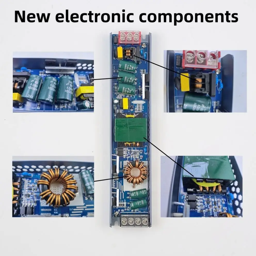 30W Pixel Ultra Thin Led Driver Switching Power Supply 12V 24V 60W 120W 400W