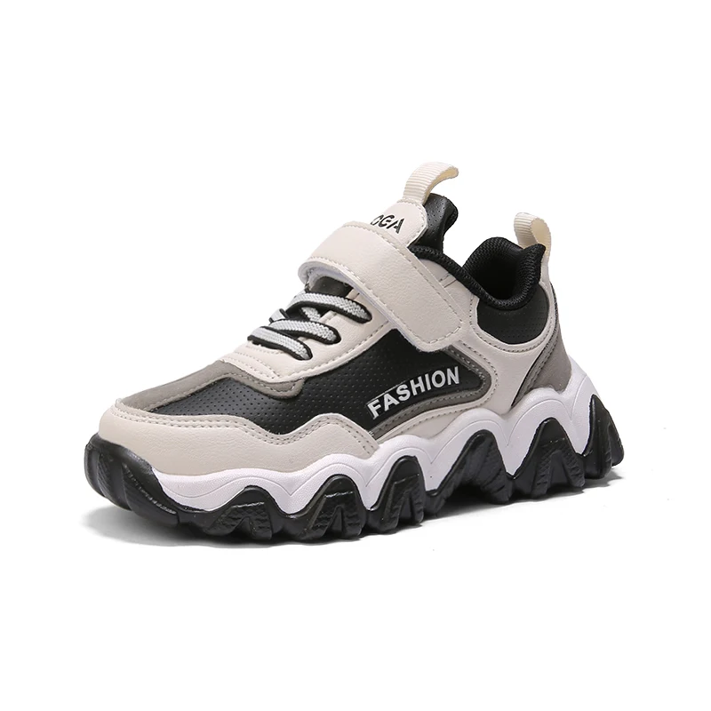 
2020 new arrive microfiber leather children sneakers 