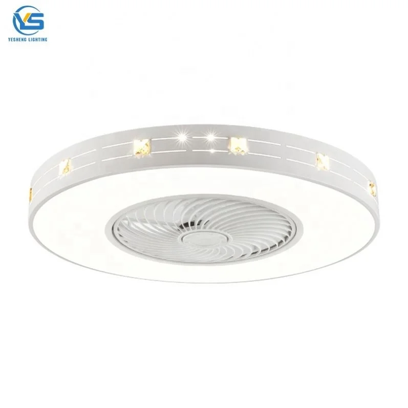 732C Smart ceiling fan with remote and light 50cm 60cm for bedroom