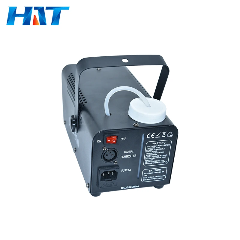 HAT 2024 New style best dmx wireless mini fogging machine 500w fog machine mi ni with led small