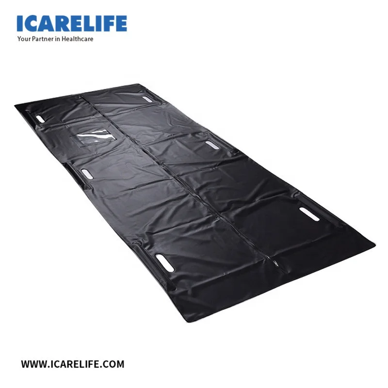  ICARELIFE CE сверхпрочный одноразовый ПЭВА мешочек для трупов и с четырьмя
