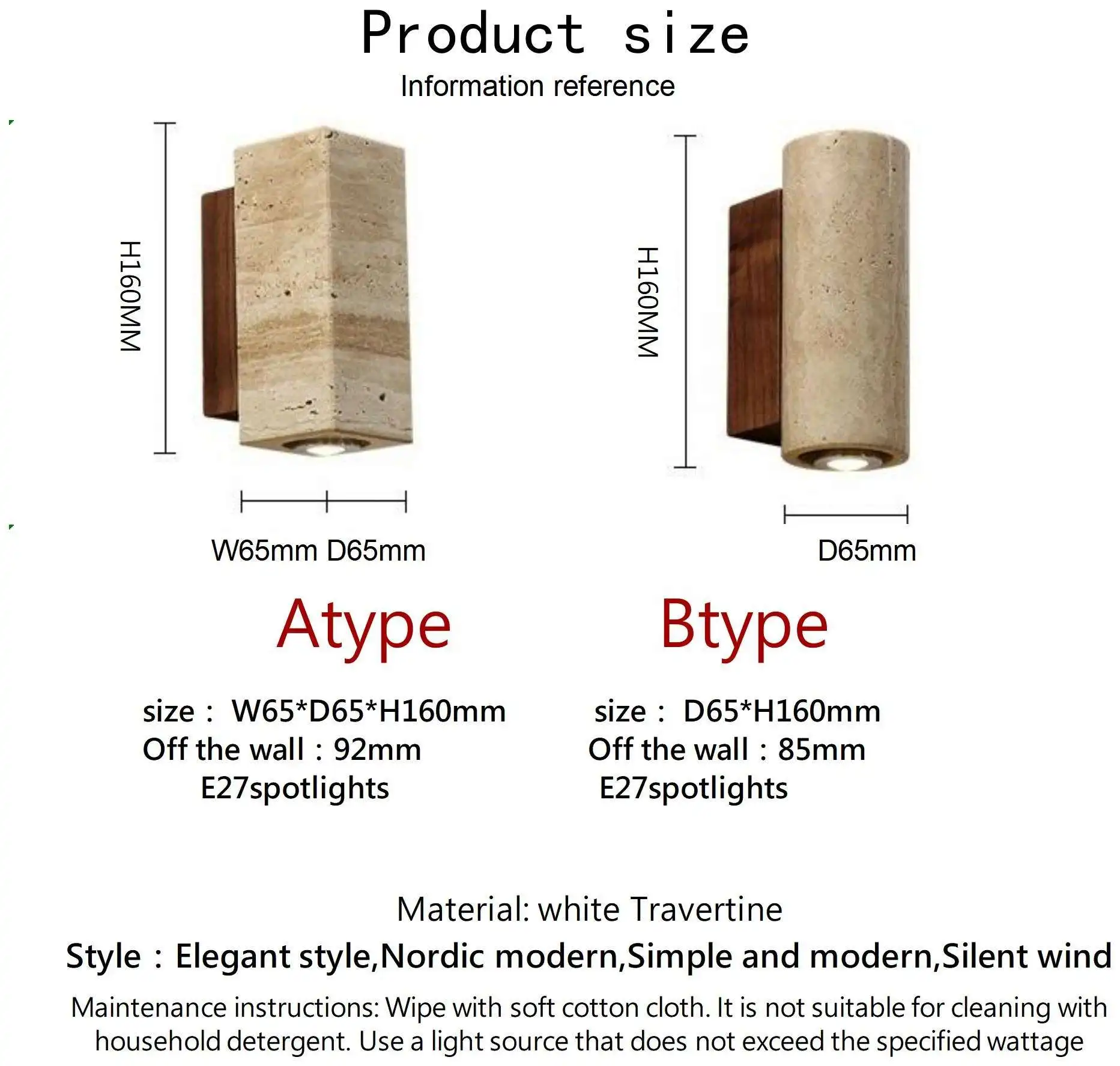 Wholesale Modern Nature Led Median Wall Lights Minimalist Art Deco Yellow Cave Stone Wall Sconce For Living Room