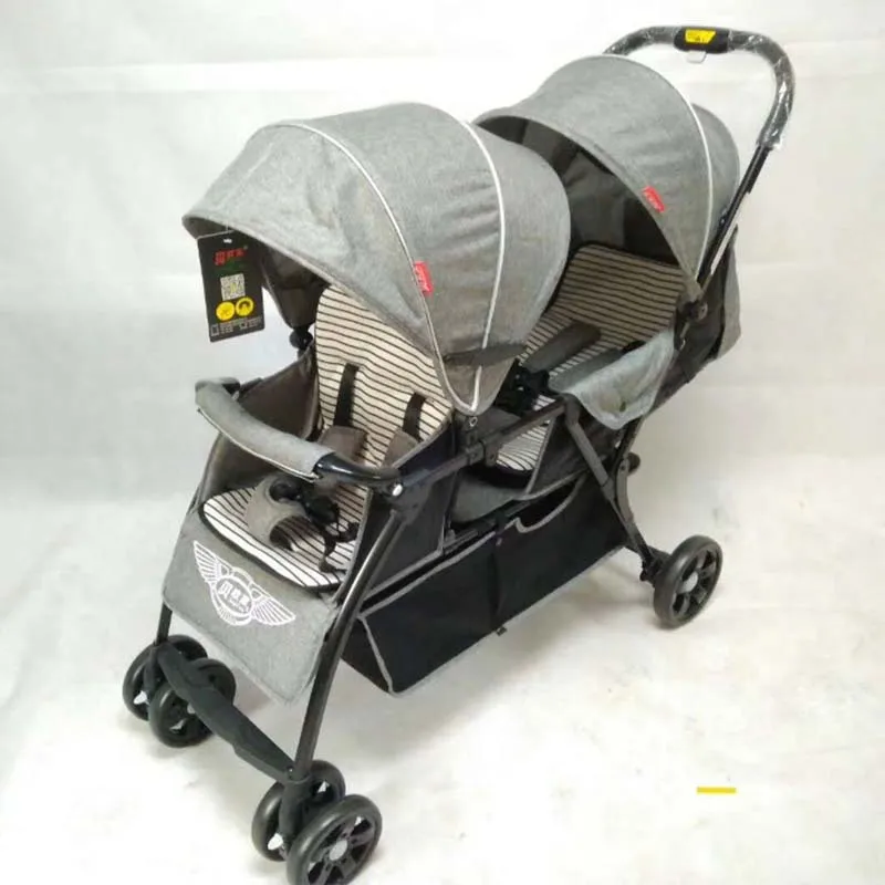 Twin Baby Strollers Travel Super Light Weight Small Foldable Stroller Baby for Two Babies