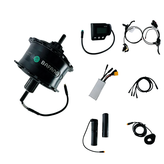 750W Rear Hub Electric Bicycle Kit 48V Bldc Motor Conversion Kit Ebike Brushless Design Power Supply Lithium Battery 36V Voltage