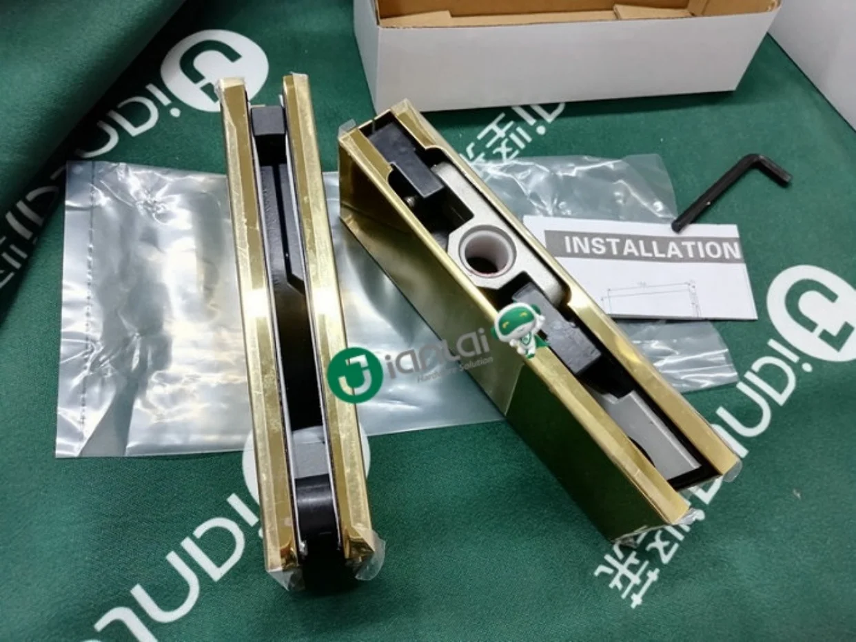 JL-02 Patch Clamp Accessories Mirror Patches Panel Pivot Glass Door Hinge Patch