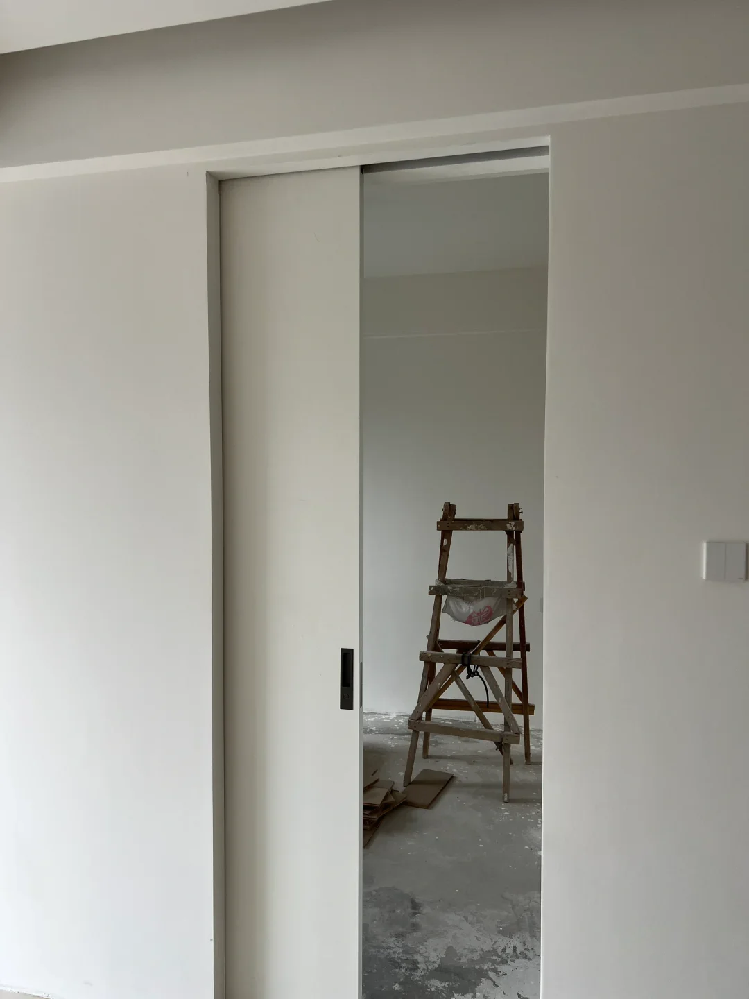 Aluminum Invisible Recessed Secret Door Minimalist Interior Hidden Interior Frameless Hidden Pocket Door Hidden Sliding Door