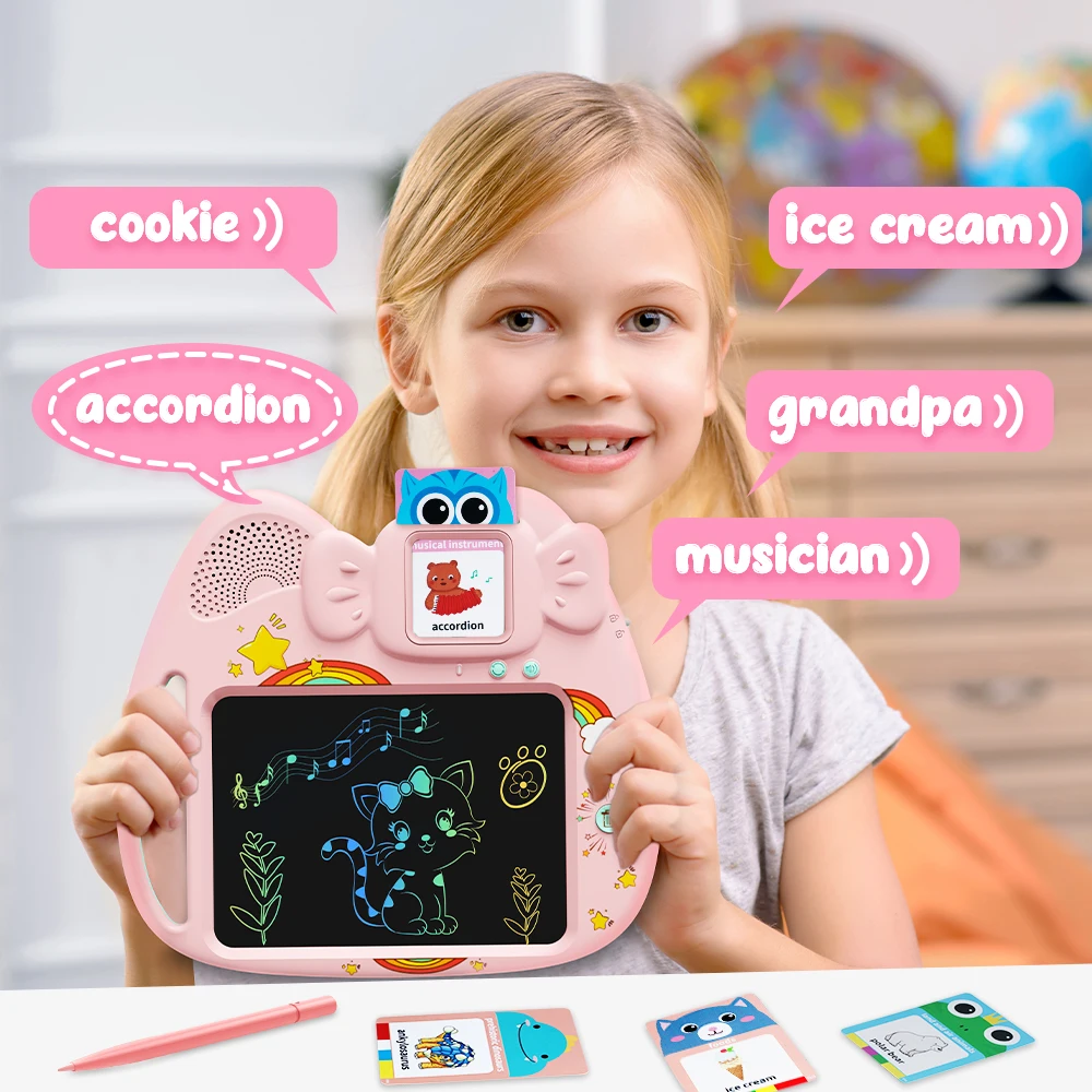 Educational Books Toys Sound Module for Kids Learning Book 112 Pcs Number of Cards