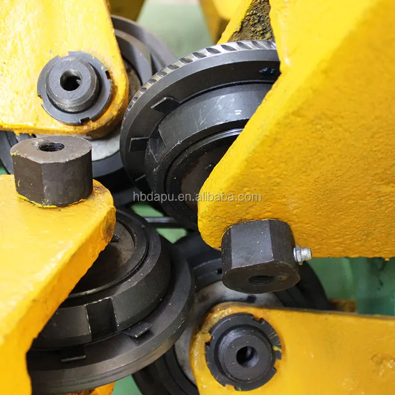 Cold ribbing ribbed wire rolling machine