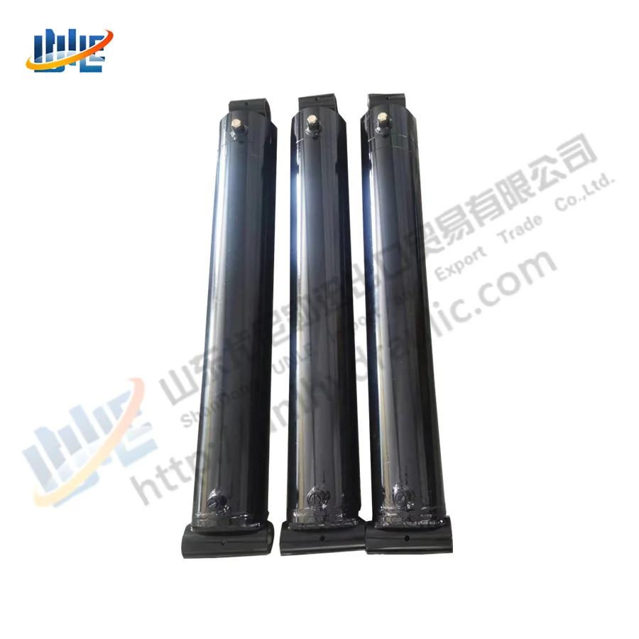 customized mini oil hydraulic cylinder components for dump truck box dumping