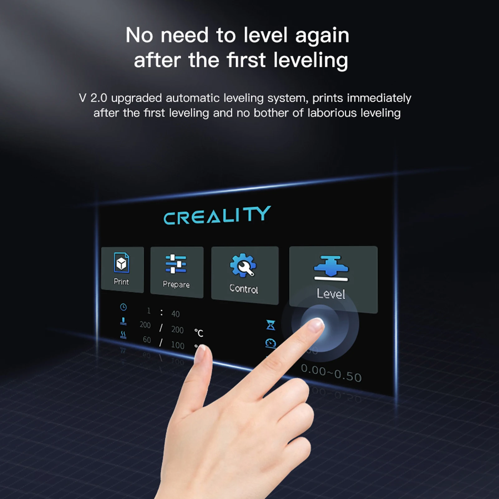  Creality CR-10 смарт большой 3d принтер печатная машина 300*300*400 мм настольный impresora CR10 Смарт