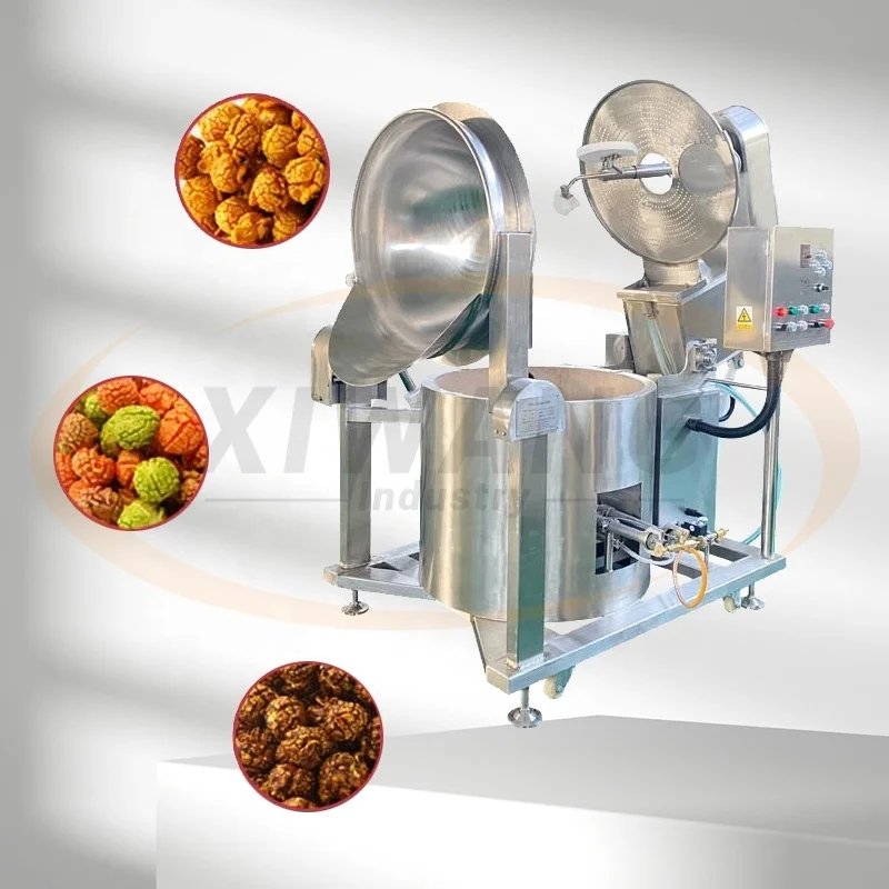 Industrial Cooker Steam/Electric Double Heating Mixing Pot Sugar Boiler Jacketed Cooking Kettle