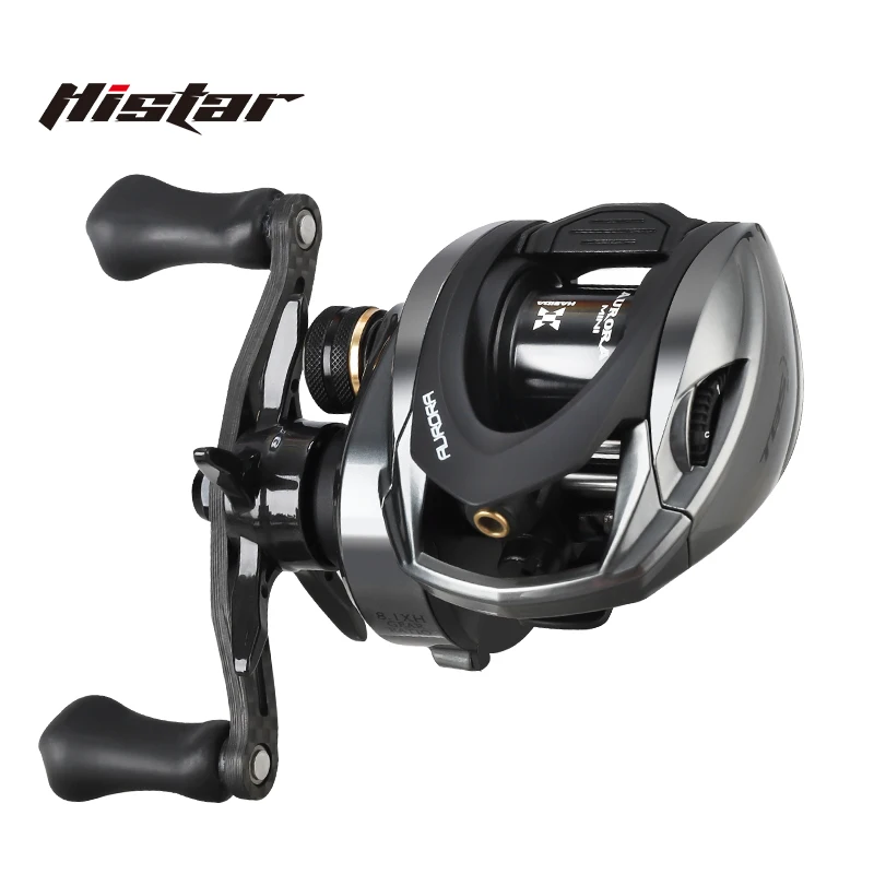 Histar Aurora AIR Light Lure Version AT7 Aluminum Spool 115G Ultra Light 3D Dynamic Magnetic Braking System Baitcasting Reel