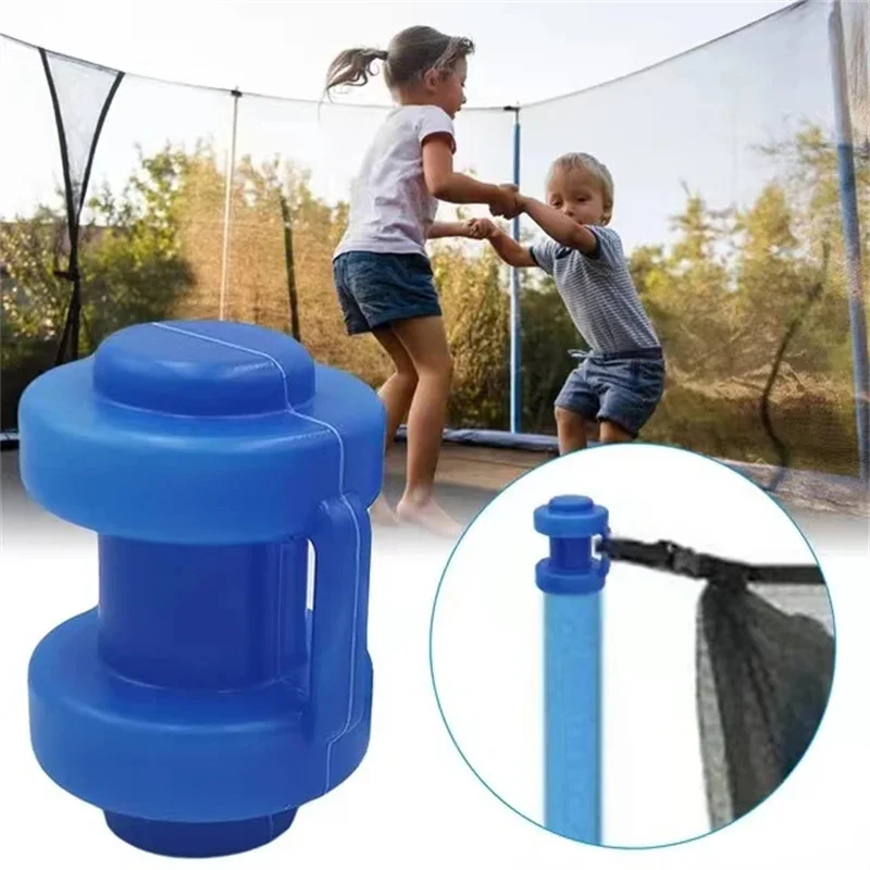 Trampoline Steel Pipe Top Cover Poles Replace Parts Caps PP Jumping Bed Covers Replaceable for Enclosure Supplies Child