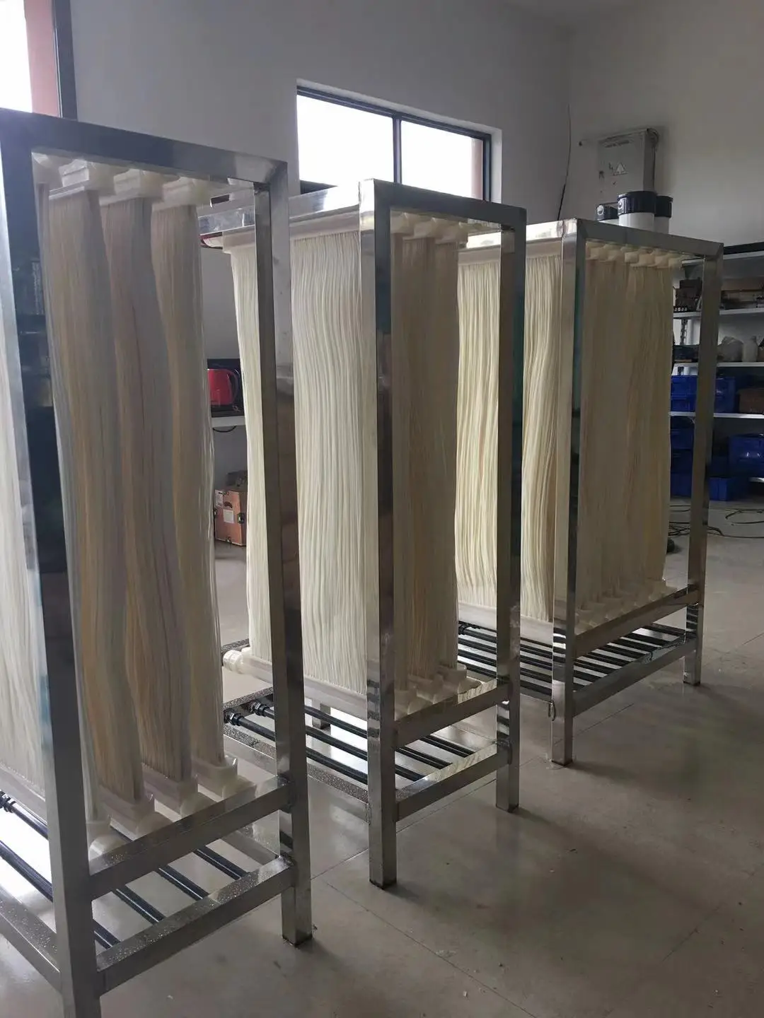 
Wholesale PVDF composite membrane immersed hollow fiber curtain membrane mbr membrane module 