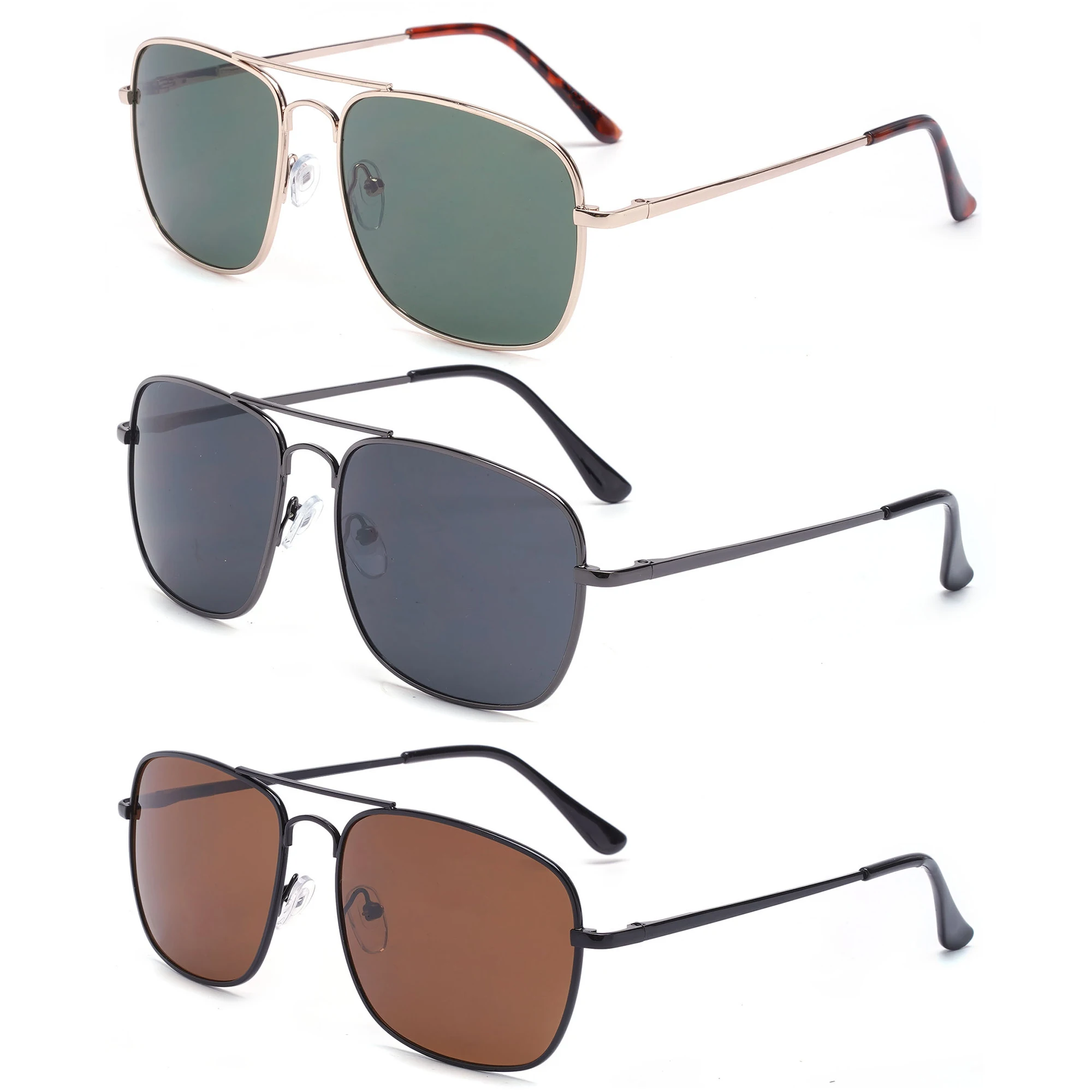 Рекламные солнцезащитные очки Gafas De Sol в металлической оправе с индивидуальным логотипом авиационные дизайнерские брендовые пилотные роскошные для женщин и мужчин