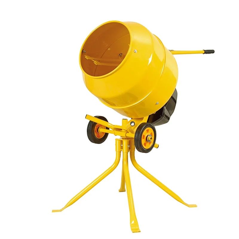 Mobile concrete mixer 135L cement mixer CE