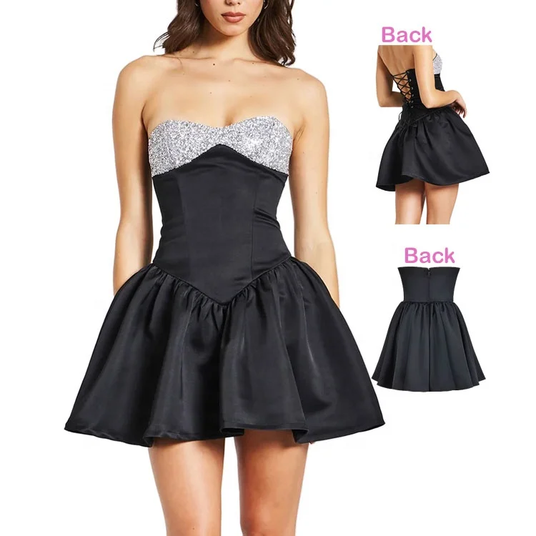 Women Clothes Off The Shoulder Fishbone Waist Red Dress Elegant Women Evening Party Bodycon Ball Gown Prom Dresses