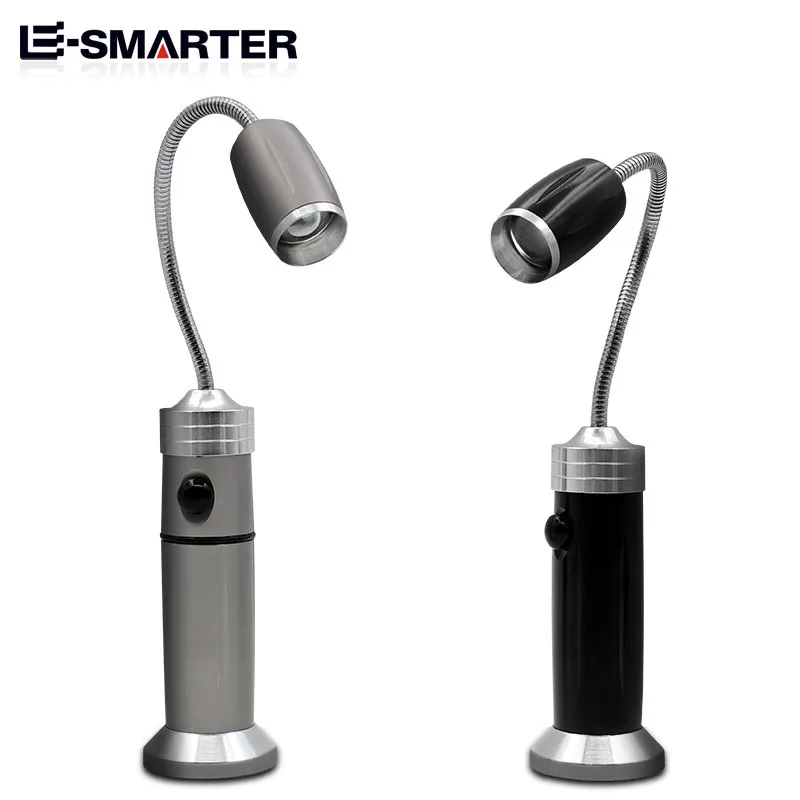 Zoomable Auto Repairing Inspection Flashlight Lamp Magnetic 360 Degree Flexible Telescoping Work Light