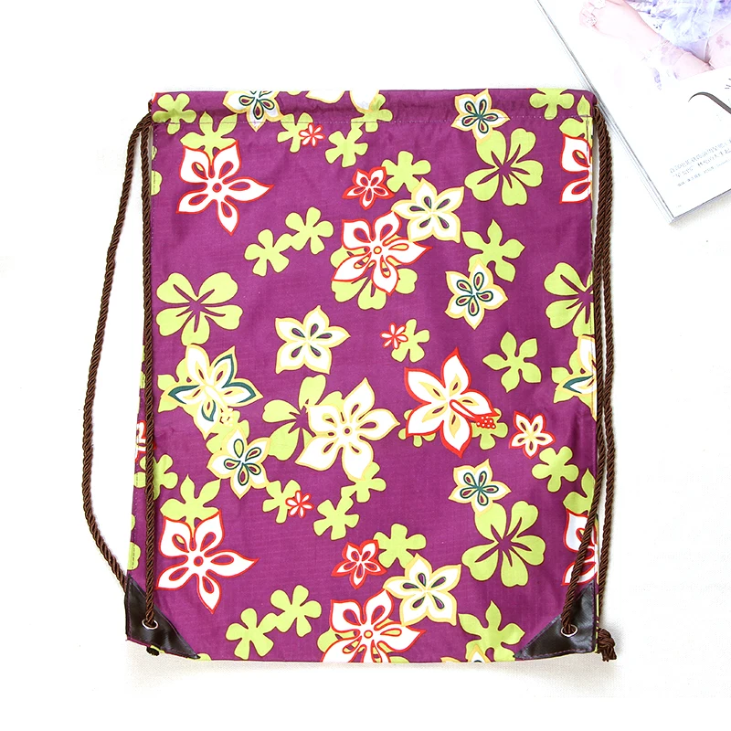 Custom Cheap Shopping Bag Print Eco Tote Bag Wholesale Polyester Drawstring Bags