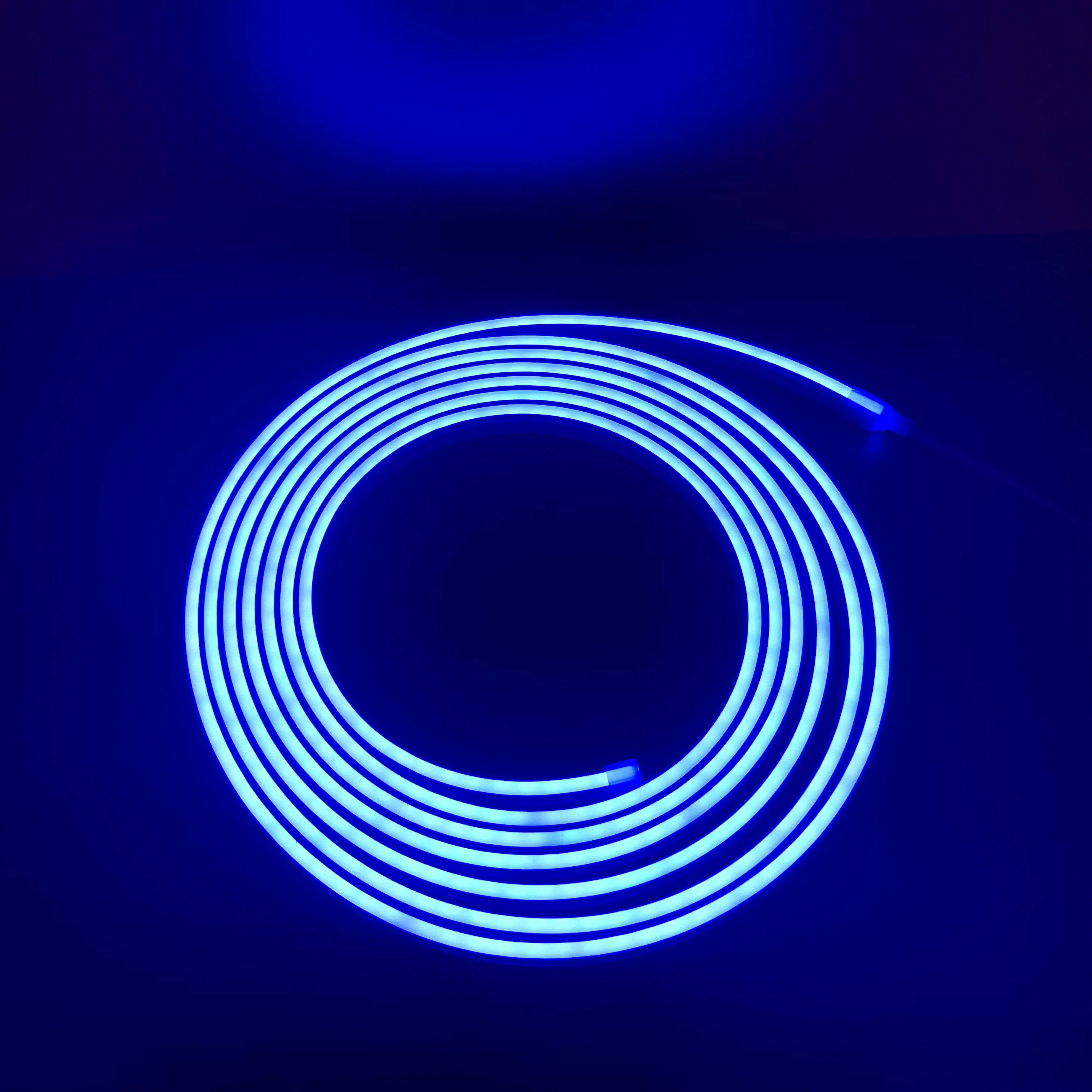 Super Mini 3*9mm blue pink green IP67 Waterproof Silicone soft flexible Neon LED Strip light