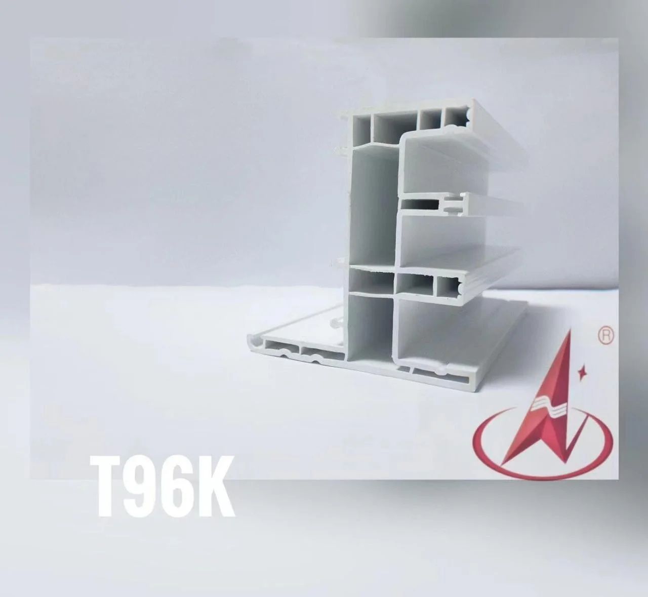 China UPVC Manufacturer Zhongde Extrusion Plastic Profile