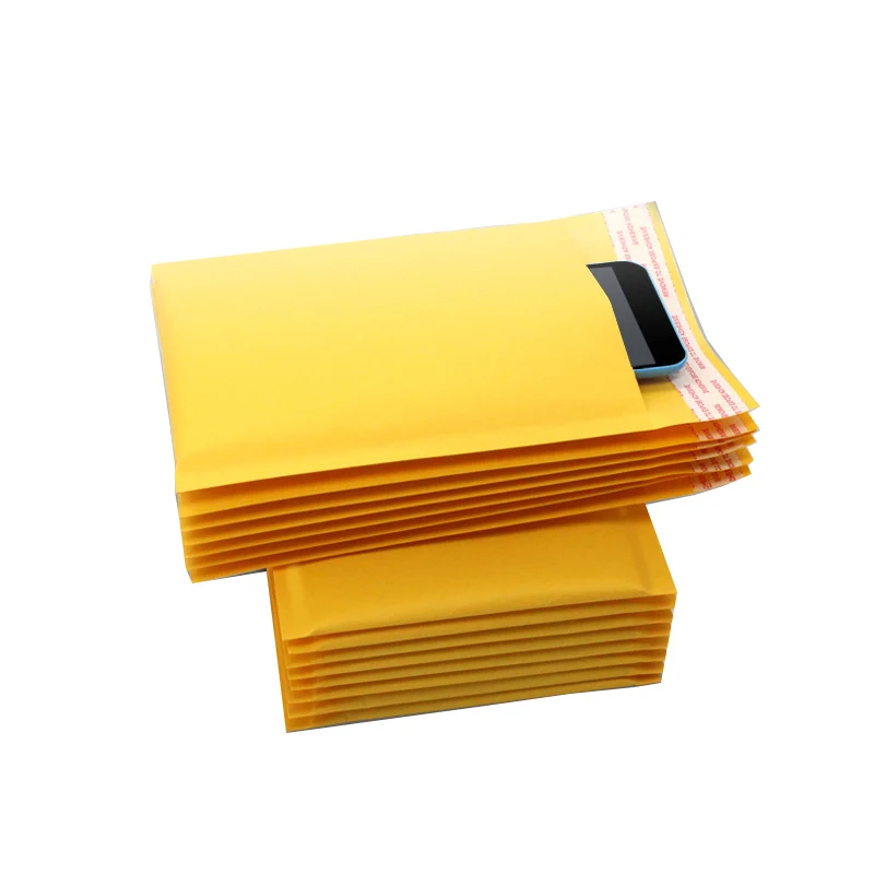 In Stock Hot Selling Biodegradable Kraft Bubble Mailers Padded Mailing Bags for Small Business