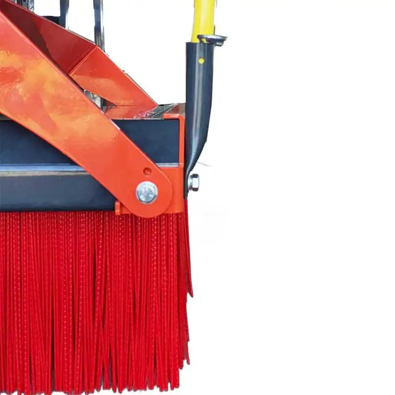 Tractor / fork lifting loader front mount sweeper machine
