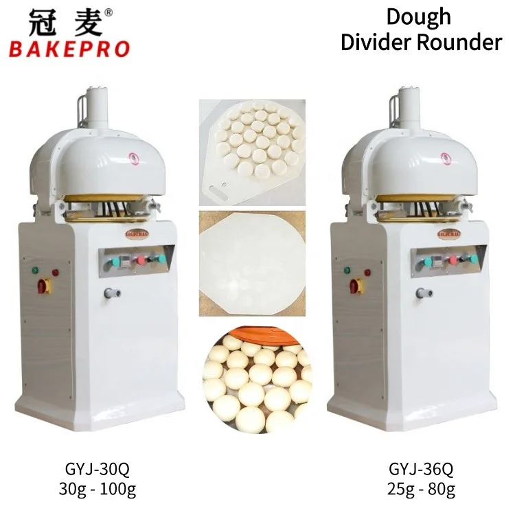 Baking BakePro GYJ-36Q Automatic Bun divider rounder commercial bakery equipment small dough ball divider cutter rounder machine