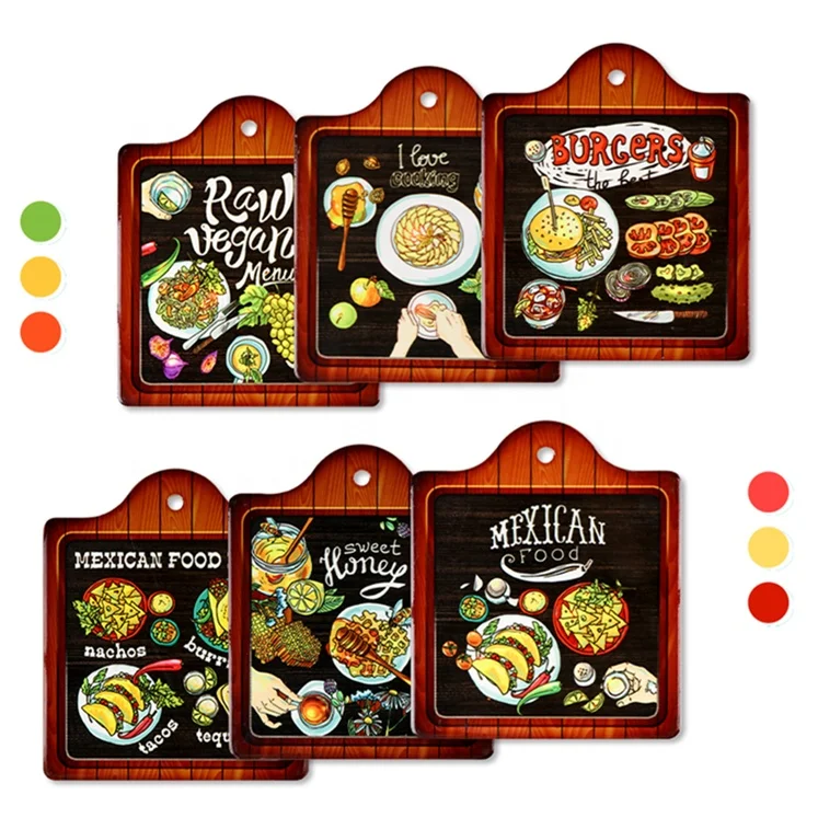 Custom design coffee printing square waterproof ceramic trivet pot coasters placemat dining table mat for hot pots