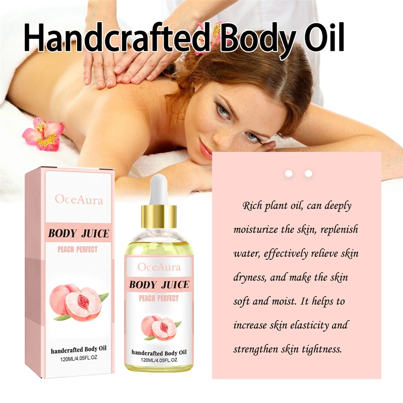 OceAura body juice moisturizing softening tightening dry cracking acne redness itch relieving body oils for the body dry skin