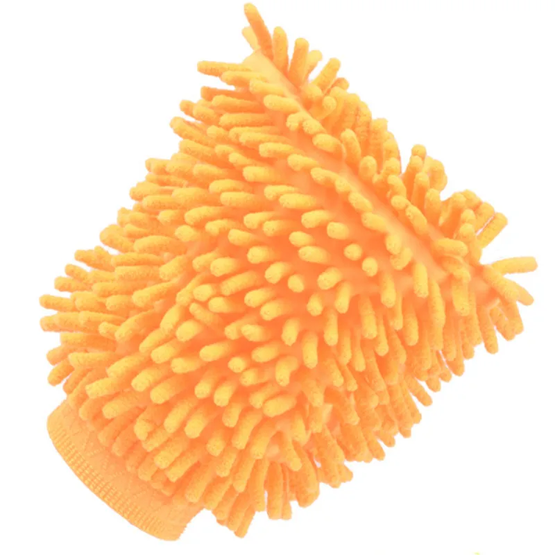 Double Side Car Wash Gloves Motorcycle Vehicle Auto Cleaning