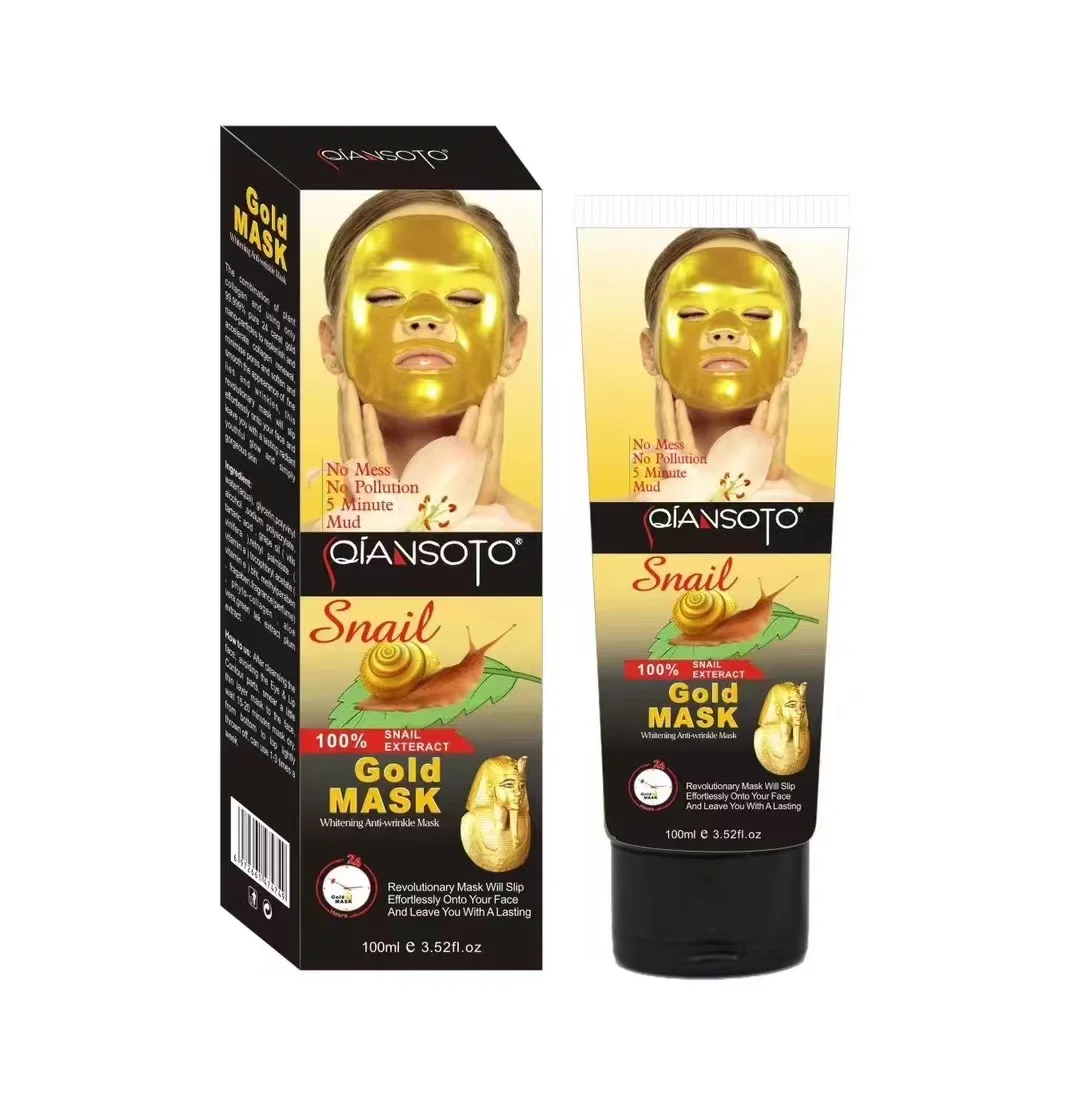 24K hydration blackhead area care old tear mask deep cleansing 24k Gold Mask Peel Off Facial Face mask
