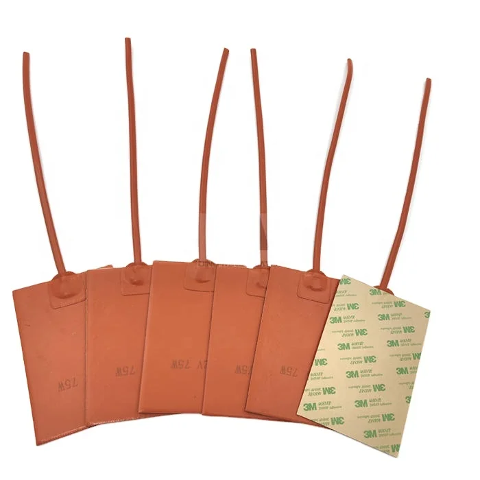 12v Engine Oil Pan Heater Silicone Rubber Heating Element