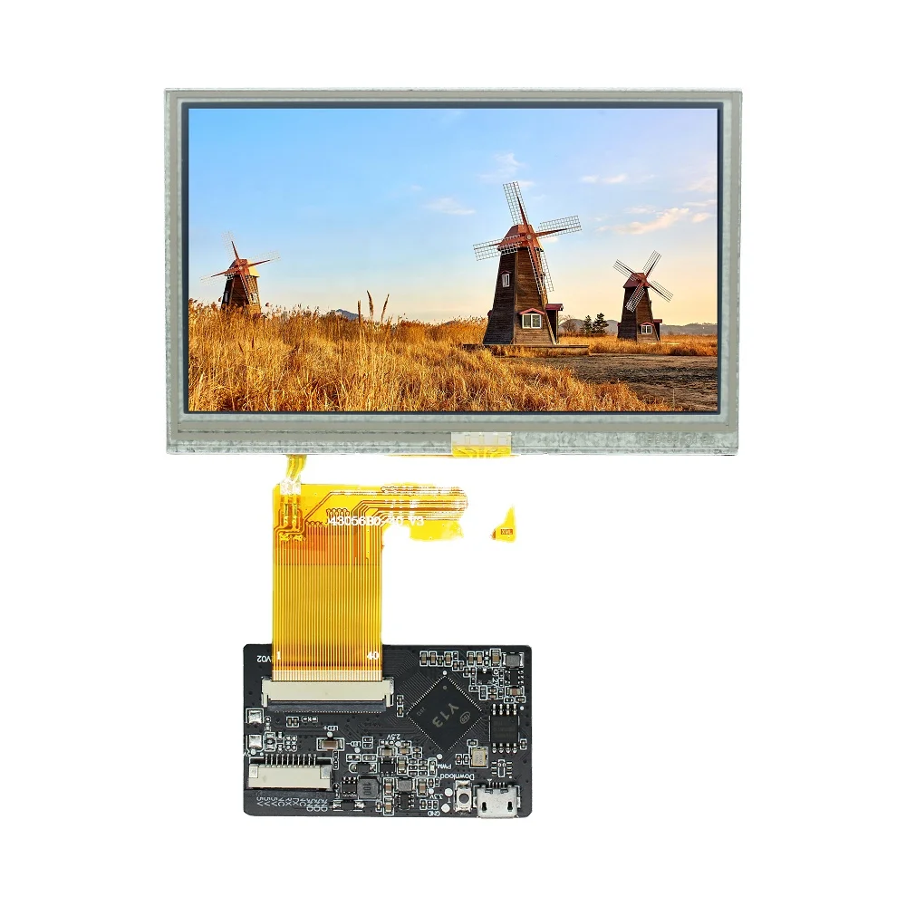 TDO 4,3 дюймовый 480*272 TN HMI экран UART серийный TFT ЖК-дисплей для Arduino/STM/ESP с интерфейсом TTL