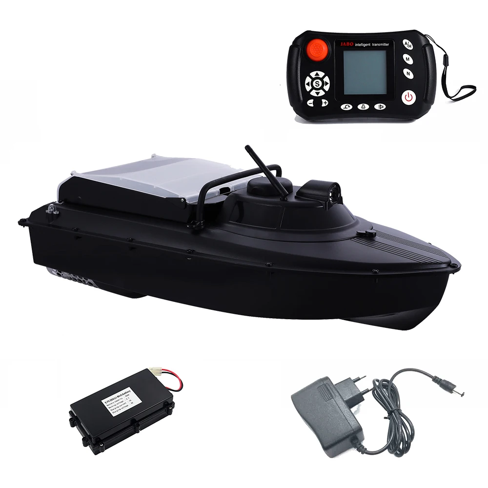 
JABO2BG 20A*2 GPS Auto navigation fish finder bait boat Auto baiting robot German warehouse delivery Store 16 points 