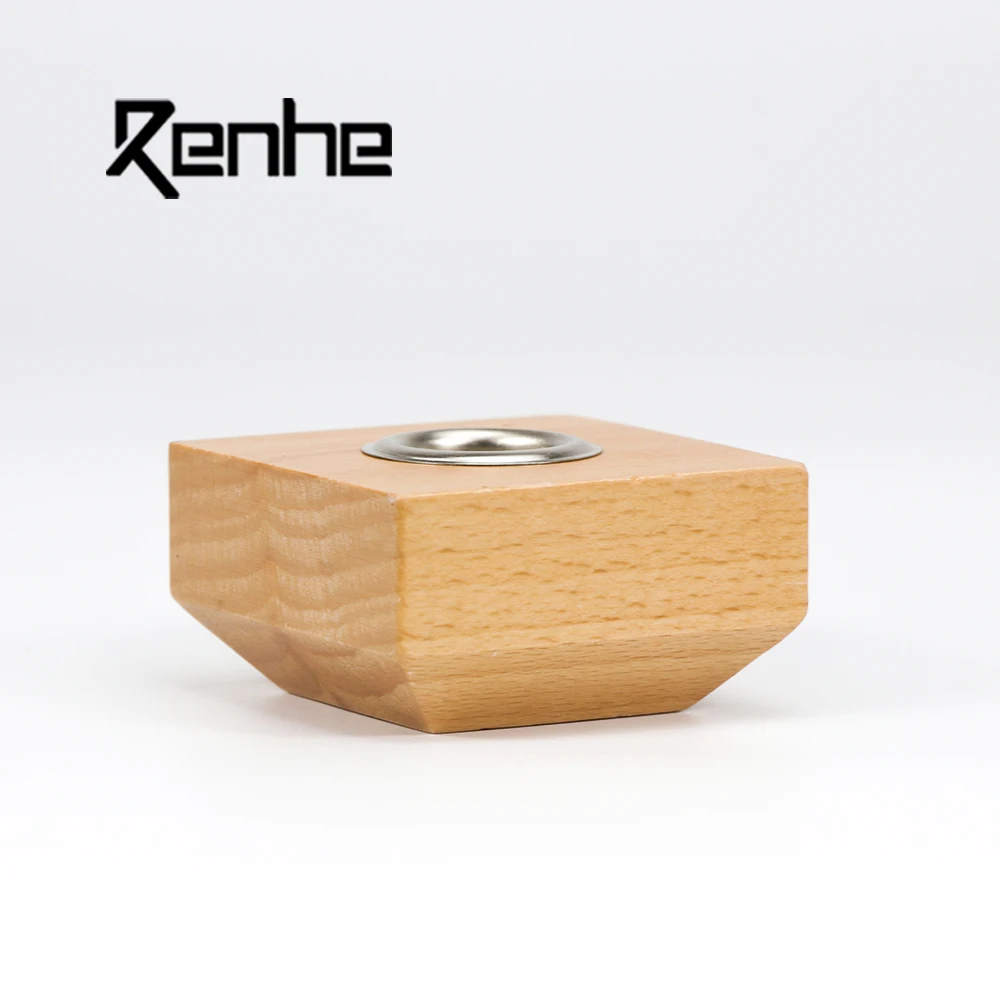 Custom colorful 100ml 150ml 200ml Aromatherapy Empty Oil bottle Reed Diffuser Glass Bottle with wood cap logo color custom