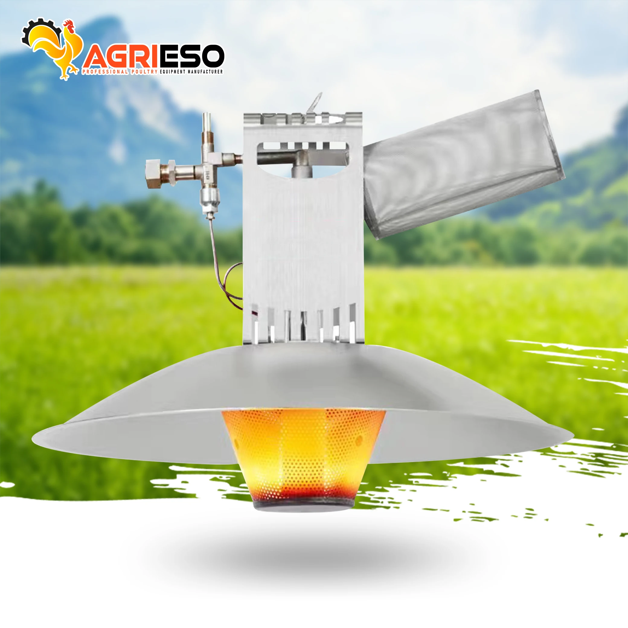 Portable Butane Gas Heater Industrial Air Heater High Efficiency Gas Heater