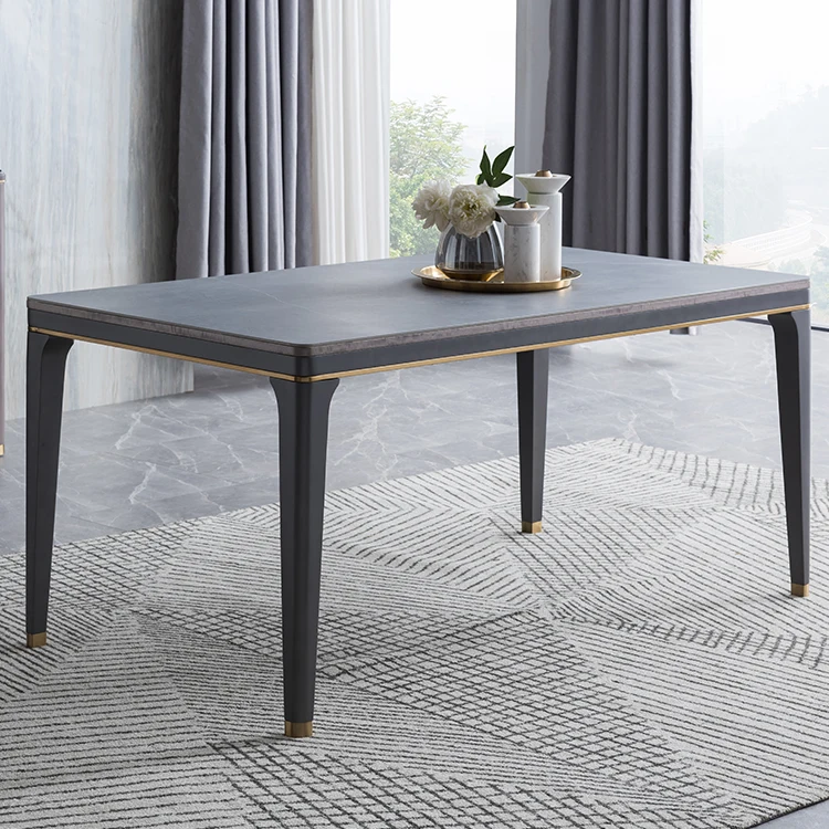 Welliton OEM&ODM Furniture Set Square Desk Solid Wood Modern Dining Tables