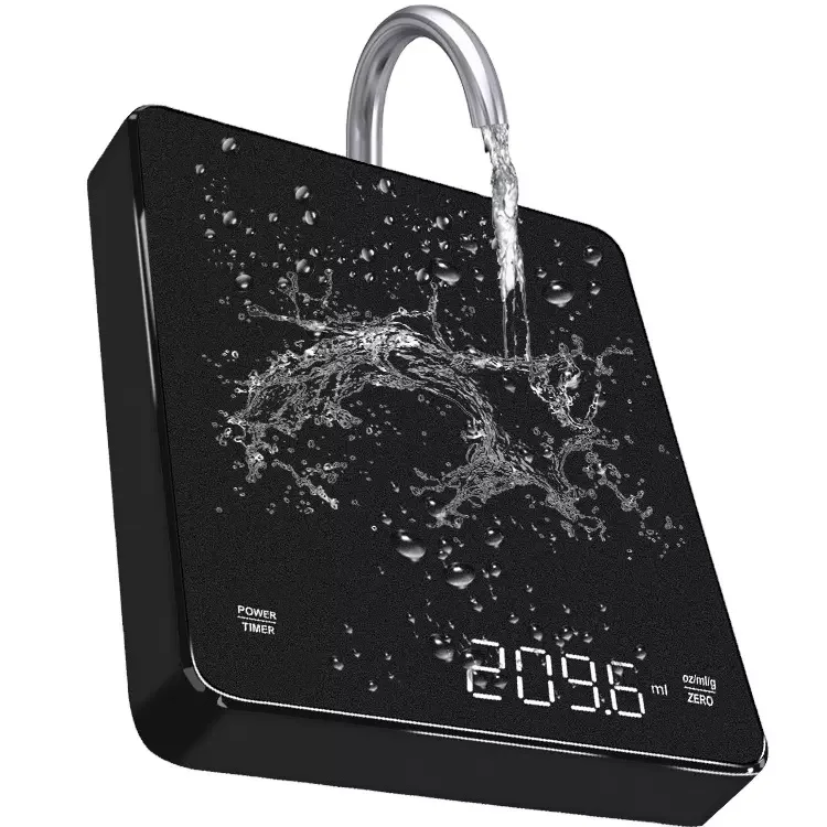 Kitchen Scale Precision Electronic Scale with Timer LED Digital Smart Digital Drip Electronic Coffee scale