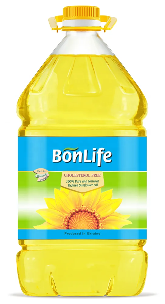
Bonlife sunflower oil - 3 L PET, produced in Ukraine 